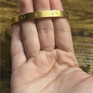 Cartier Gold Love Bracelet Jewelry